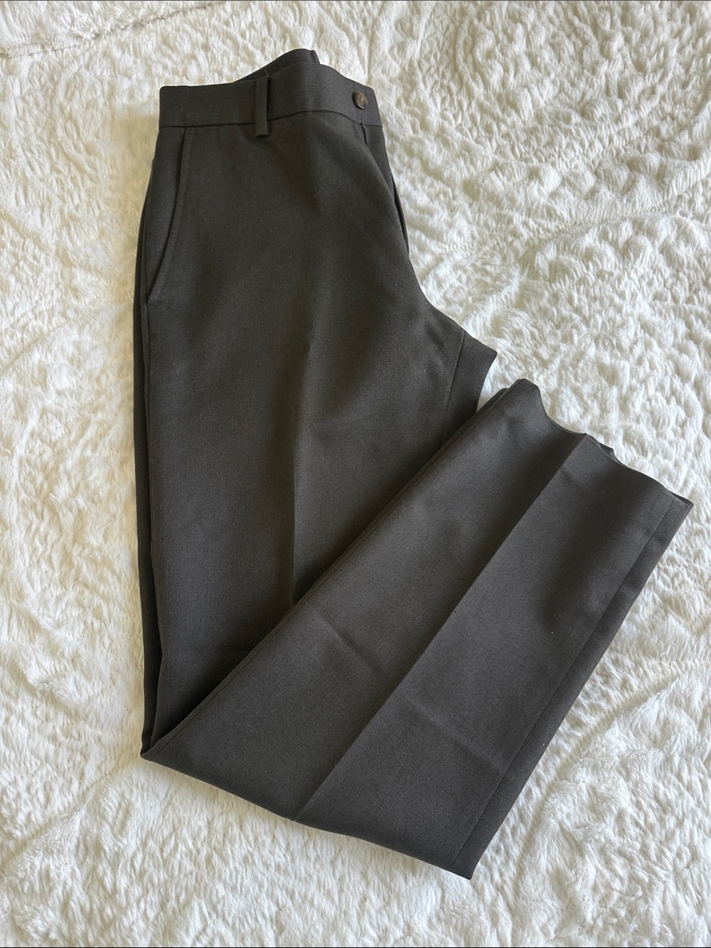 Van Heusen Men's Dress Pants in Dark Gray